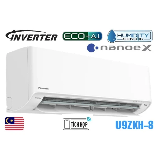 Điều Hòa Panasonic 9000BTU 1 Chiều Inverter U9ZKH-8